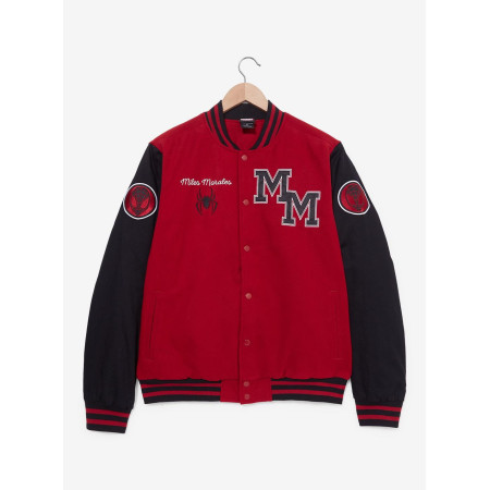 Marvel Spider-Man: Into the Spider-Verse Miles Morales Varsity Jacket  - Préco Janvier 202533075021_hi?$productMainDesktop$&fmt=