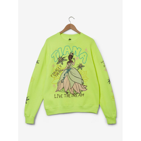 Disney The Princess and the Frog Tiana Doodle Women's col rond - Préco Janvier 202533619525_hi?$productMainDesktop$&fmt=auto