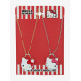 Sanrio Hello Kitty Bestie Locket Necklace Set - Préco Avril 2025