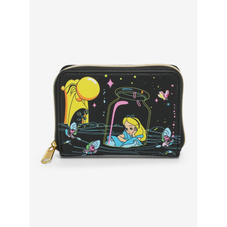 Loungefly Disney Alice In Wonderland Glow-In-The-Dark Characters Mini Zipper Wallet - Préco Avril 202533571471_hi?$productMainDe