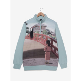 Studio Ghibli Spirited Away Chihiro & No-Face Scenic Quarter-Zip Sweatshirt  - Préco Avril 202532332081_hi?$productMainDesktop$&