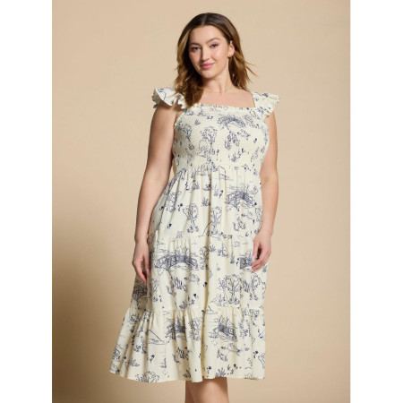 Disney Winnie the Pooh Hundred Acre Wood Smock Plus Size Midi Dress - Préco Avril 202533414494_hi?$productMainDesktop$&fmt=auto1