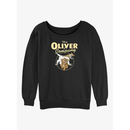 Disney Oliver & Company Oliver and Dodger Womens Slouchy Sweatshirt - Préco Avril 202531704218_hi?$productMainDesktop$&fmt=auto1