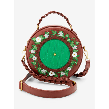 Loungefly The Lord of the Rings Floral Hobbit Door Figural Crossbody Bag  - Préco Septembre 202532796671_hi?$productMainDesktop$