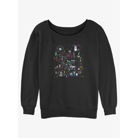 Disney Haunted Mansion Mansion Map Womens Slouchy Sweatshirt - Préco Avril 202530896645_hi?$productMainDesktop$&fmt=auto12345308