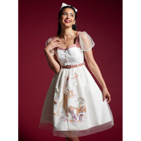 Her Universe Disney Bambi Retro Puff Sleeve Dress Her Universe Exclusive - Préco Avril 202531087323_hi?$productMainDesktop$&fmt=