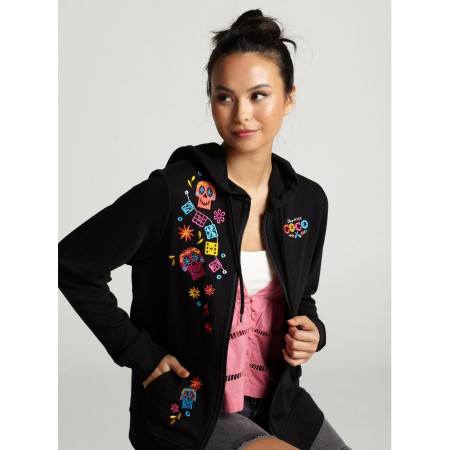 Her Universe Disney Pixar Coco brodé Sweatshirt à capuche Her Universe Exclusive - Préco Avril 202520076056_hi?$productMainDeskt