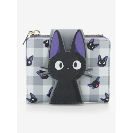 Her Universe Studio Ghibli® Kiki's Delivery Service Jiji Gingham Mini Wallet - Préco Mai 202531643061_hi?$productMainDesktop$&fm
