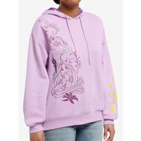 Her Universe Disney Tangled Rapunzel & Friends Sweatshirt à capuche Her Universe Exclusive - Préco Mai 202533551480_hi?$productM