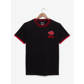Naruto Shippuden Akatsuki brodé Ringer T-Shirt  - Préco Mai 202533502997_hi?$productMainDesktop$&fmt=auto1234533502997